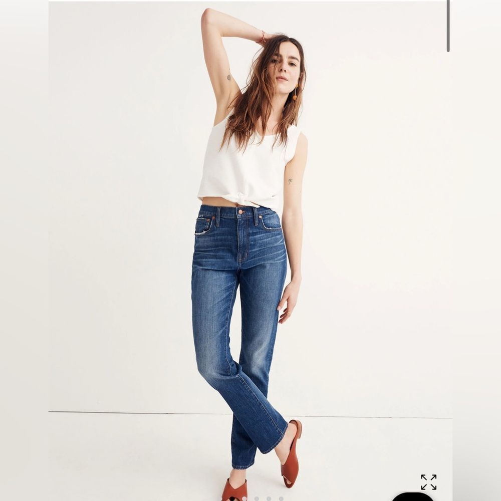Madewell “The High Rise Slim Boy Jean”